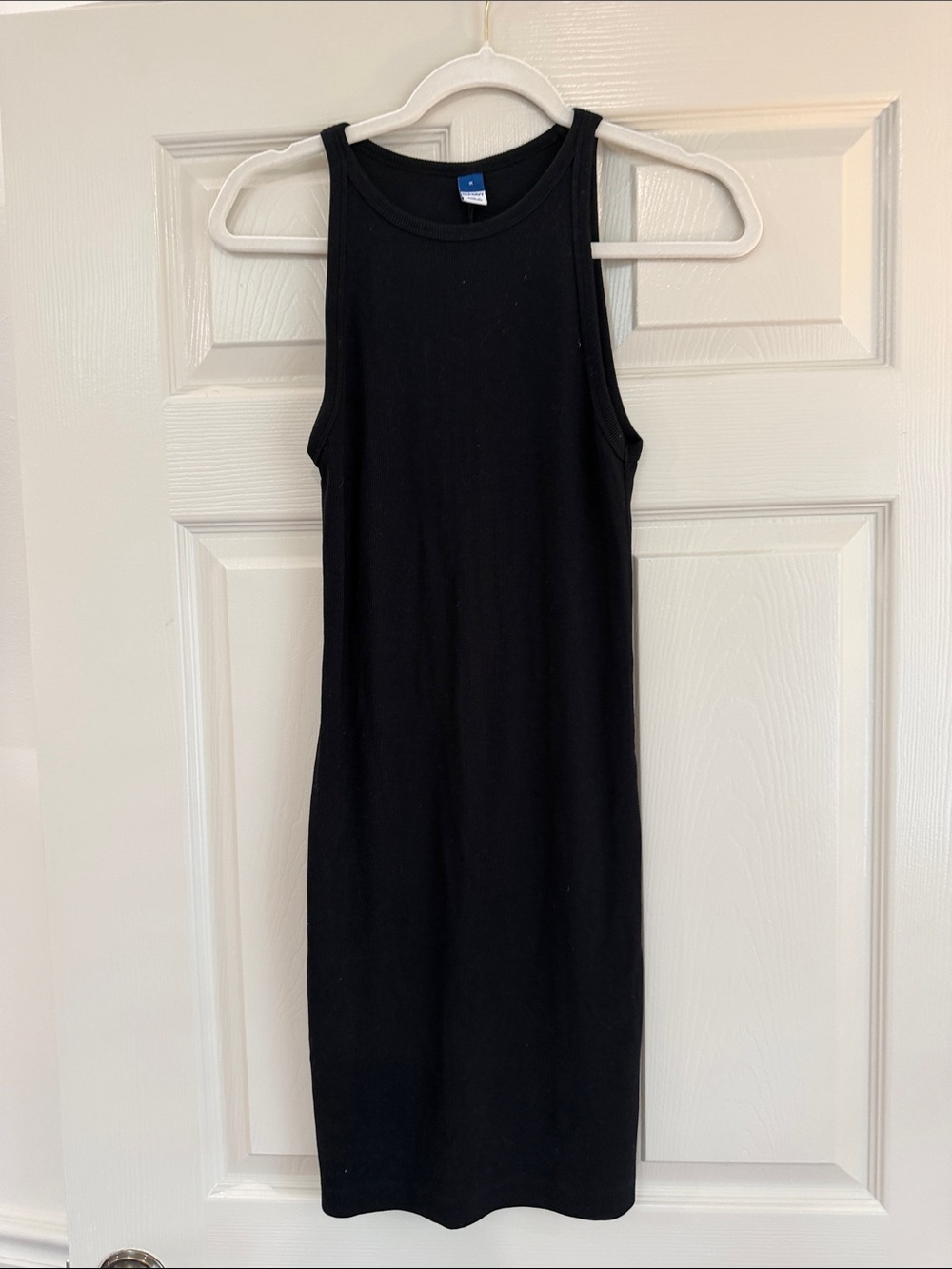 Old Navy Black Sleeveless Tank Midi Dress